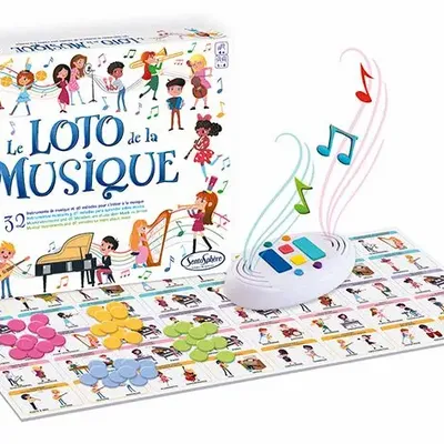 Jeux enfants - LE LOTO DE LA MUSIQUE - SENTOSPHERE