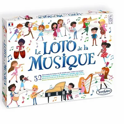 Jeux enfants - LE LOTO DE LA MUSIQUE - SENTOSPHERE