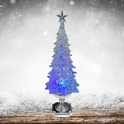 Other Christmas decorations - Christmas LED Crystal Tree – Color-Changing RGB Lights (DC Option) - BLUE STAR B.V.