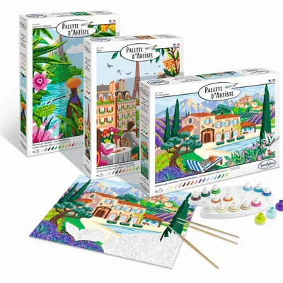 Loisirs créatifs pour enfant - PALETTE D’ARTISTE - SENTOSPHERE
