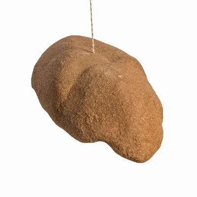 Hanging lights - Teak sawdust pendant light - OSLO L - HYDILE