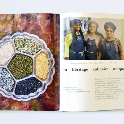 Gifts - Book  "Mandala Cuisine" ® +60 Indian authentic vegetarian recipes - ATELIER MANDALA