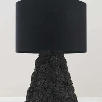 Table lamps - Black Flowers Lamp - GILLES CAFFIER