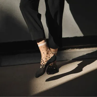 Cadeaux - Nakameguro Or 36-38 : chaussettes transparentes pour les fêtes - ATELIER ST EUSTACHE