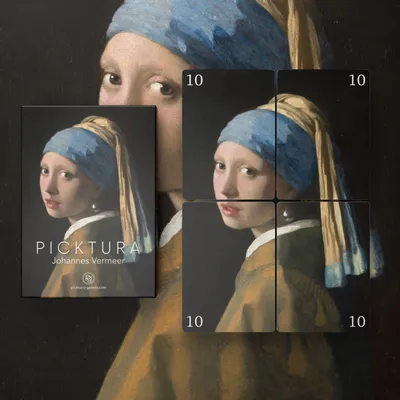 Cadeaux - PICKTURA International Edition | Cézanne, Van Gogh, Renoir, Vermeer - PICKTURA GAMES