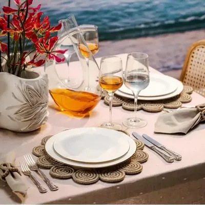 Formal plates - Bone and Fine China - STRAUSS