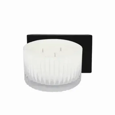 Bougies - Bougie Imagin 550 g Fleurs Blanches - LES LUMIERES DU TEMPS