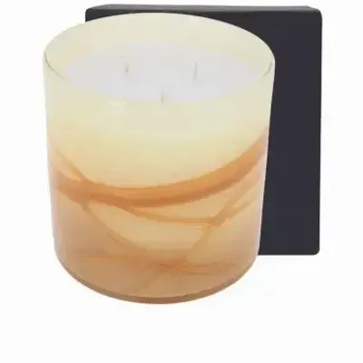 Candles - Opaline Candle 3.9 kg Orange Blossom - LES LUMIERES DU TEMPS