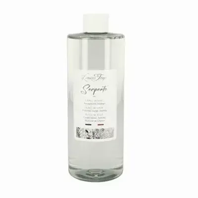 Diffuseurs de parfums - Recharge Diffuseur de Parfum Serpento 400 ml Cèdre Blanc (avec rotins) - LES LUMIERES DU TEMPS