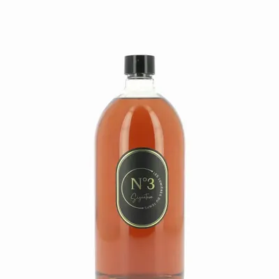 Diffuseurs de parfums - Recharge 1L (sans rotins) pour Diffuseur de parfum Signature N°3 Cuir de Violette - LES LUMIERES DU TEMPS