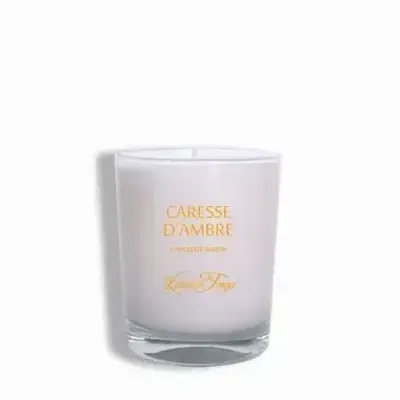 Candles - 180g Caresse d'Ambre vegetable candle - LES LUMIERES DU TEMPS