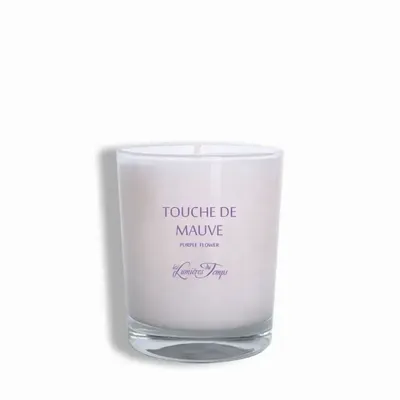 Candles - Vegetable candle 180 g Touch of Mauve - LES LUMIERES DU TEMPS
