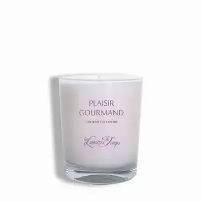 Bougies - Bougie végétale 180 gr Plaisir Gourmand - LES LUMIERES DU TEMPS
