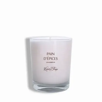 Bougies - Bougie végétale 180 gr Pain d'épices - LES LUMIERES DU TEMPS