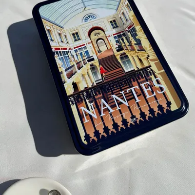 Objets de décoration - Boite métallique - Nantes Passage Pommeraye (x12) - LA MAISON JOSÉPHINE