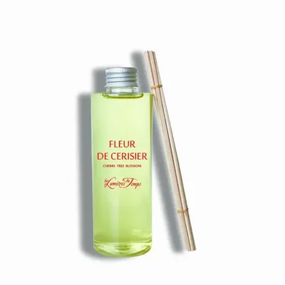 Scent diffusers - Refill (with rattans) for 200 ml Cherry Blossom Fragrance Diffuser - LES LUMIERES DU TEMPS