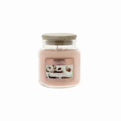 Candles - Colored Wax Candle 145 g Gourmet Peach - LES LUMIERES DU TEMPS