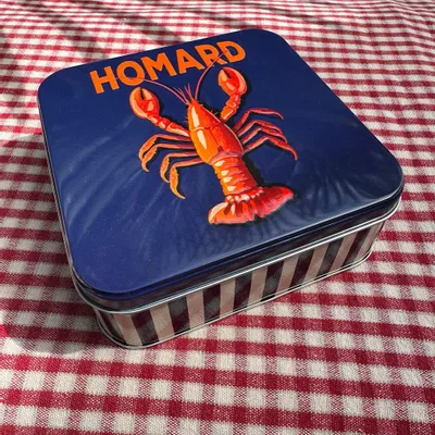 Decorative objects - Metallic box - The lobster (x12) - LA MAISON JOSÉPHINE