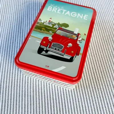 Decorative objects - Metallic box - Brittany - 2 CV (x12) - LA MAISON JOSÉPHINE