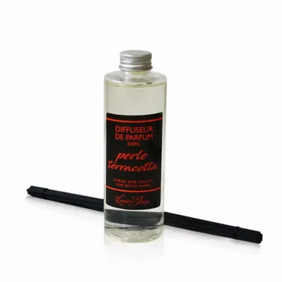 Scent diffusers - Pearl Fragrance Diffuser Refill 200 ml Terracotta - LES LUMIERES DU TEMPS