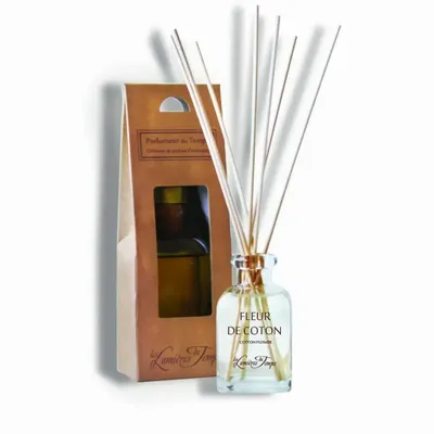 Scent diffusers - Parfumeur Quadra 100 ml Cotton Flower (with box) - LES LUMIERES DU TEMPS