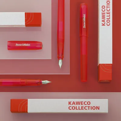 Stationery - Kaweco COLLECTION Fountain Pen Perkeo Infrared - KAWECO