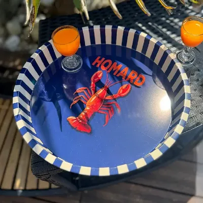 Plateaux - Plateaux métal - Homard (X6) - LA MAISON JOSÉPHINE