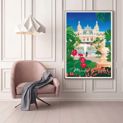 Affiches - Affiche DOZ Monte-Carlo, Monaco - LA MAISON JOSÉPHINE