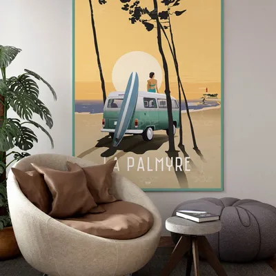 Affiches - Affiche DOZ La Palmyre Combi - LA MAISON JOSÉPHINE