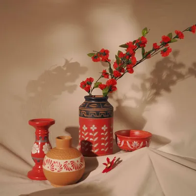 Assiettes au quotidien - stoneware meets red - SAPOTA LTD.