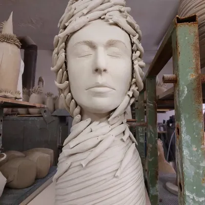 Design objects - Ceramic sculpture, figure, UNDERWATER WORLD - MOSCHE BIANCHE