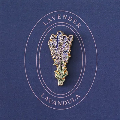 Broches - Lavande rose - PINPINPIN.IT