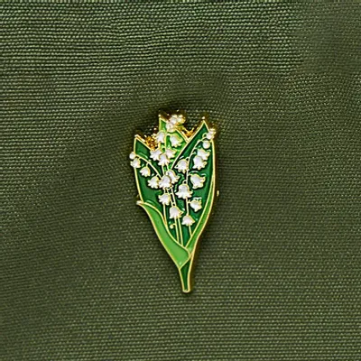 Broches - Pin Lily de la vallée - PINPINPIN.IT