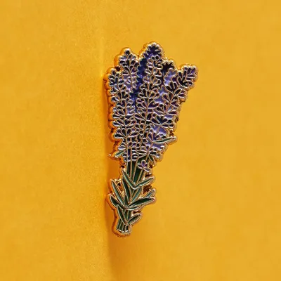 Brooches - Pin Lavender - PINPINPIN.IT