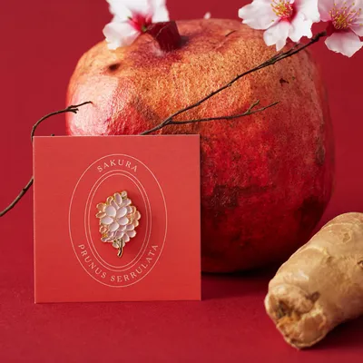 Brooches - Pin Sakura - PINPINPIN.IT