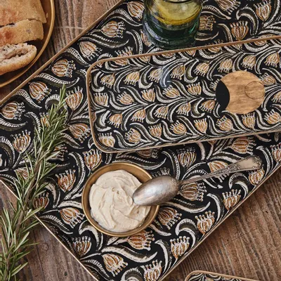 Decorative objects - Enamelled Trays - BONCOEURS