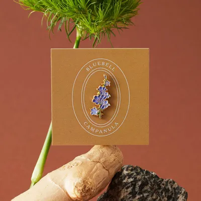 Brooches - Pin Bluebell - PINPINPIN.IT