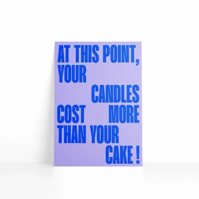 Carterie - Carte de voeux - Candles - PIECE & LOVE