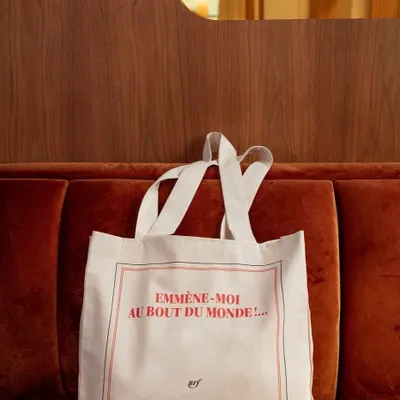 Bags and totes - "Emmène-moi au bout du monde" - Tote bag - PAPETERIE GALLIMARD