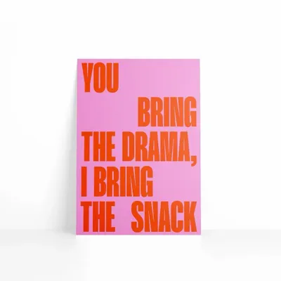 Carterie - Carte de voeux - Drama - PIECE & LOVE
