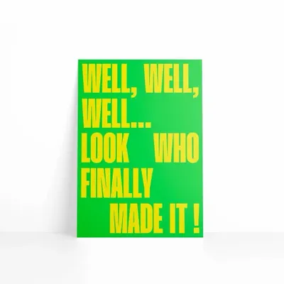 Carterie - Carte de voeux - Made it - PIECE & LOVE