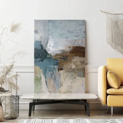 Aménagements pour bureau - « Fall » Série de peintures abstraites texturées faites à la main - MATISS ART STUDIO