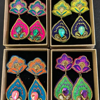 Bijoux - Boucles d'oreilles Zriga - FIL MAIN