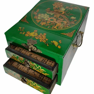 Objets de décoration - Boîte à bijoux laquée - GALERIE D'ORIENT