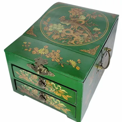 Decorative objects - Lacquered jewelry box - GALERIE D'ORIENT