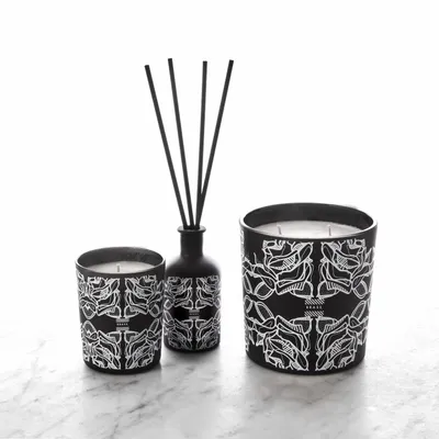 Candles - Black Fololo scented candle - Design by BRASS - ARTDECORIS