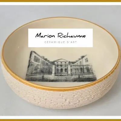 Assiettes de réception - Assiette Frisson Transfert 2025 - MARION RICHAUME