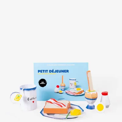 Cadeaux - Pliage à monter Petit Déjeuner - CINQPOINTS