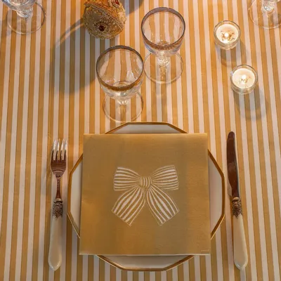 Napkins - GOLDEN KNOT - FRANÇOISE PAVIOT