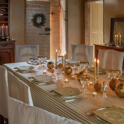 Serviettes - DANSEURS OR - FRANÇOISE PAVIOT